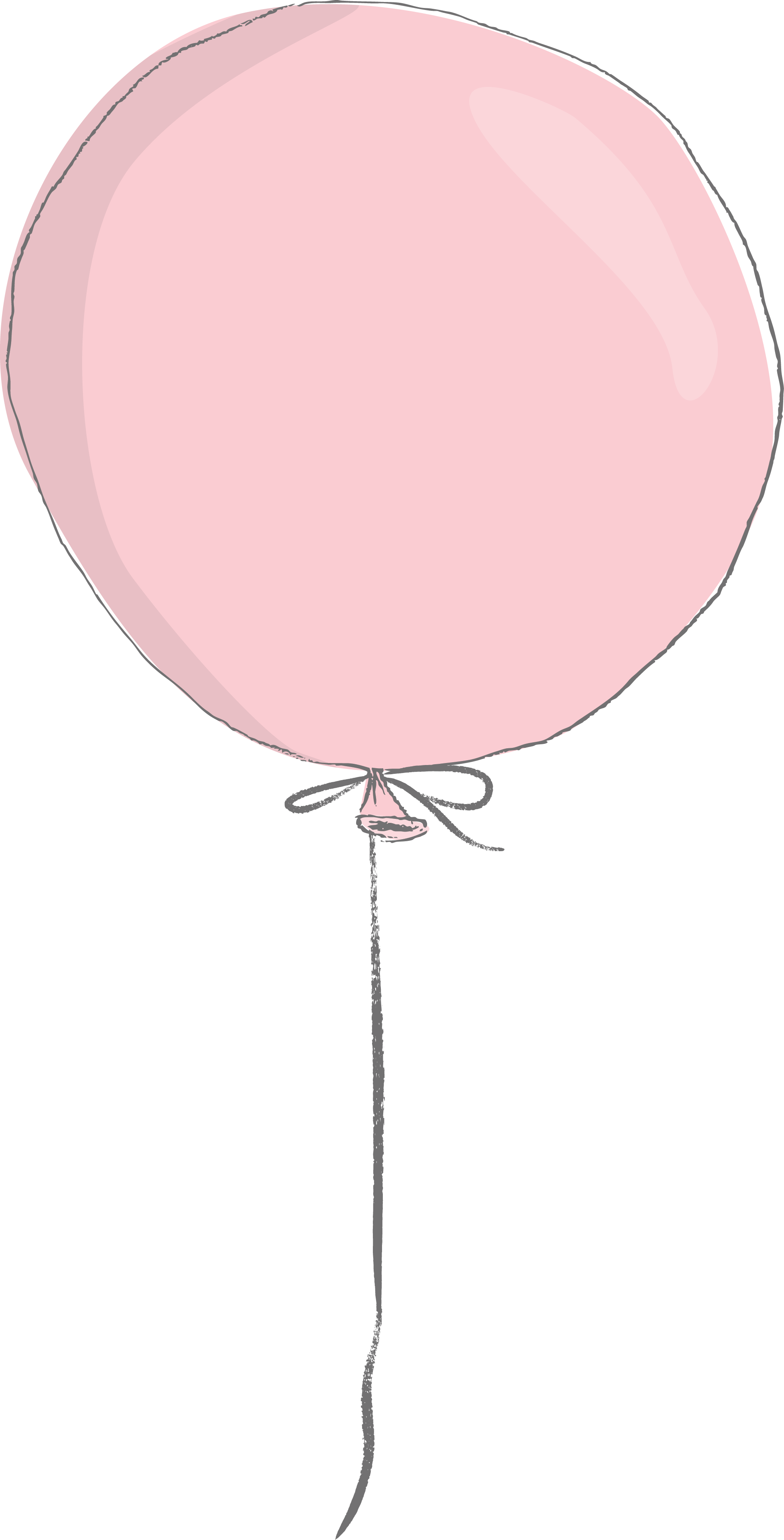 Pink Balloon Clipart