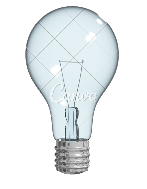 Light Bulb Cartoon Clipart