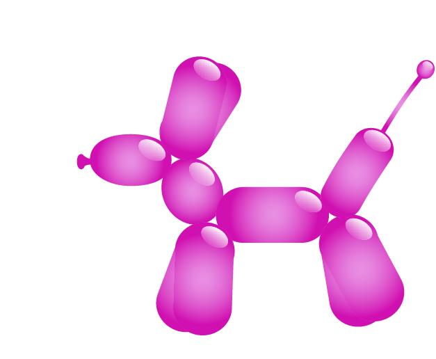 Pink Balloon Clipart