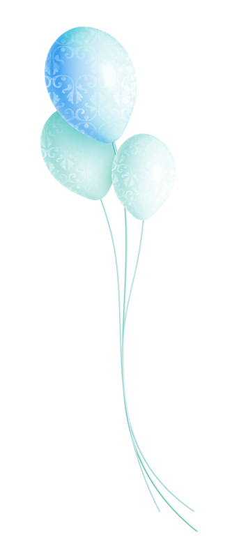 Blue Balloon Clipart