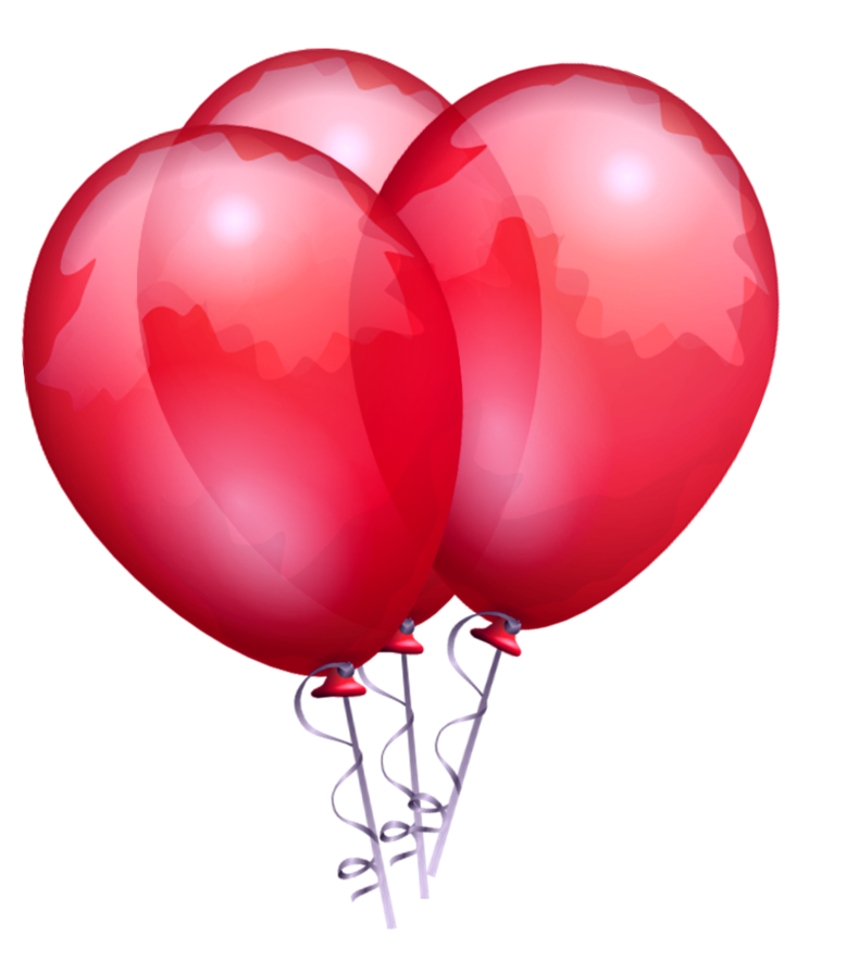 Birthday Balloon Cartoon Clipart