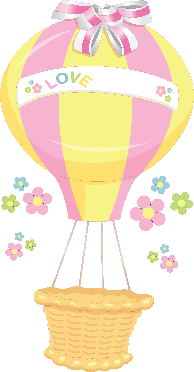 Hot Air Balloon Cartoon Clipart