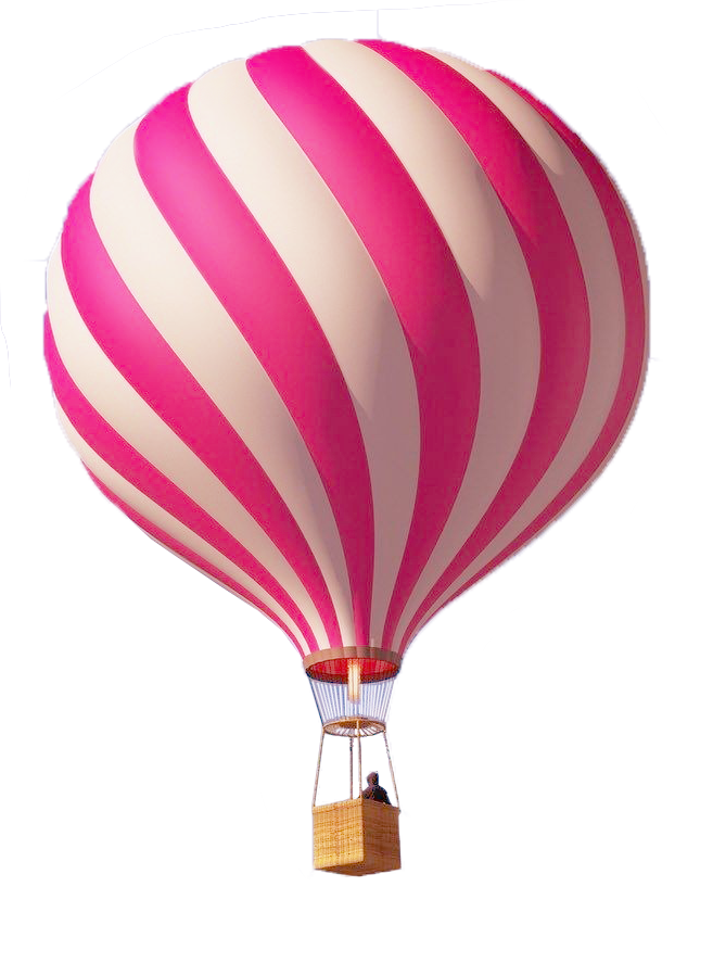 Hot Air Balloon Watercolor Clipart