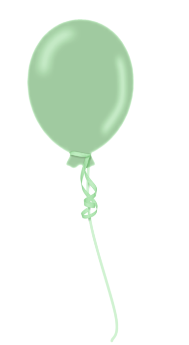 Blue Balloon Clipart