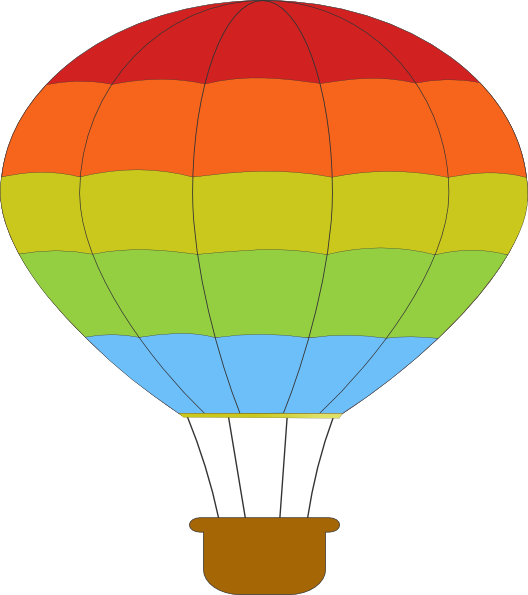 Hot Air Balloon Clipart