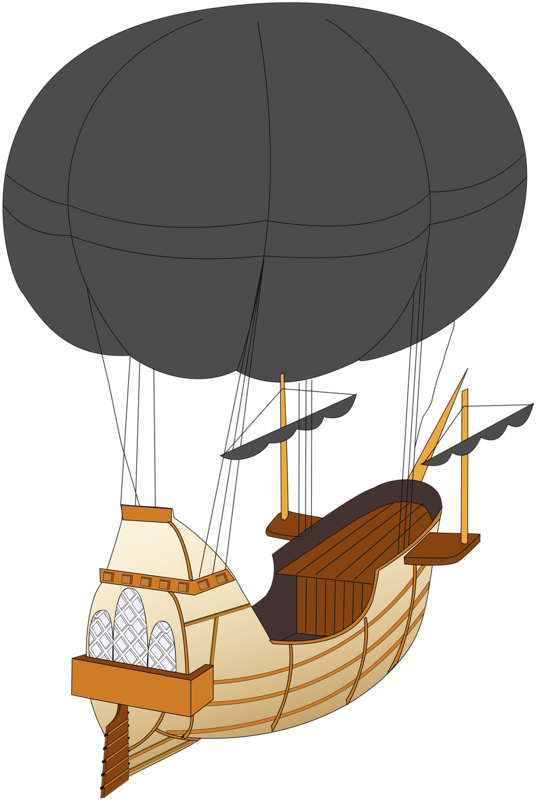 Hot Air Balloon Cartoon Clipart