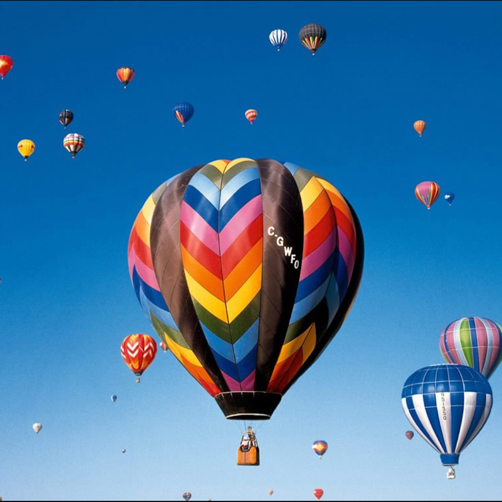 Hot Air Balloon Clipart