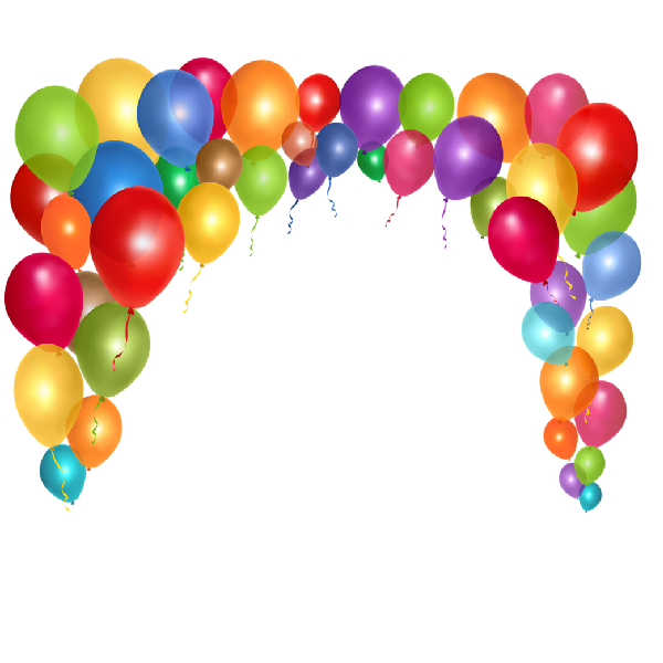 Birthday Balloon Cartoon Clipart