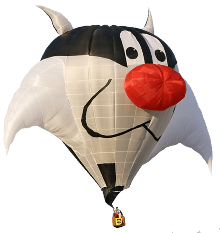 Hot Air Balloon Cartoon Clipart