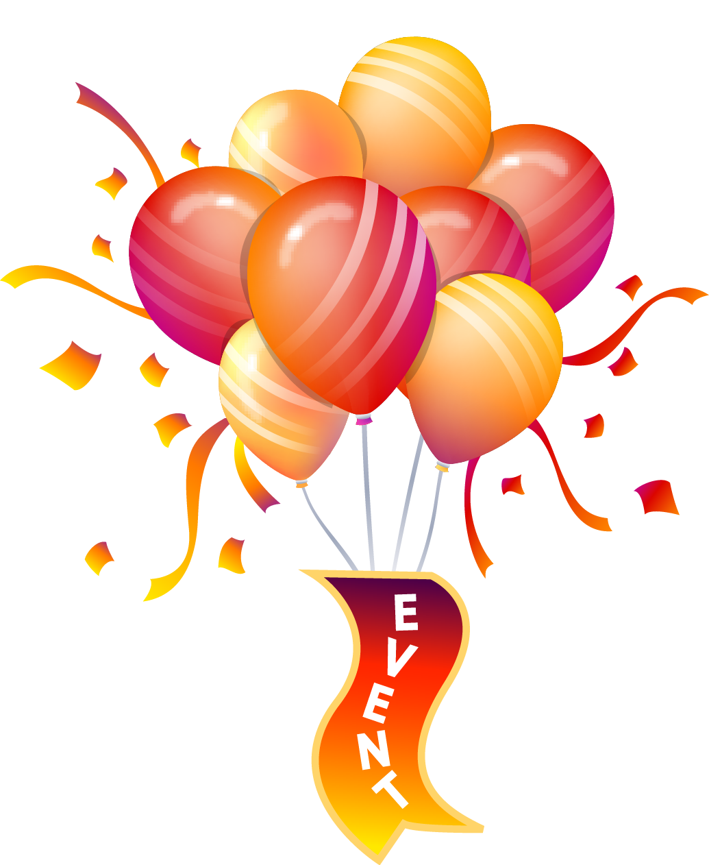 Balloon Party Clipart