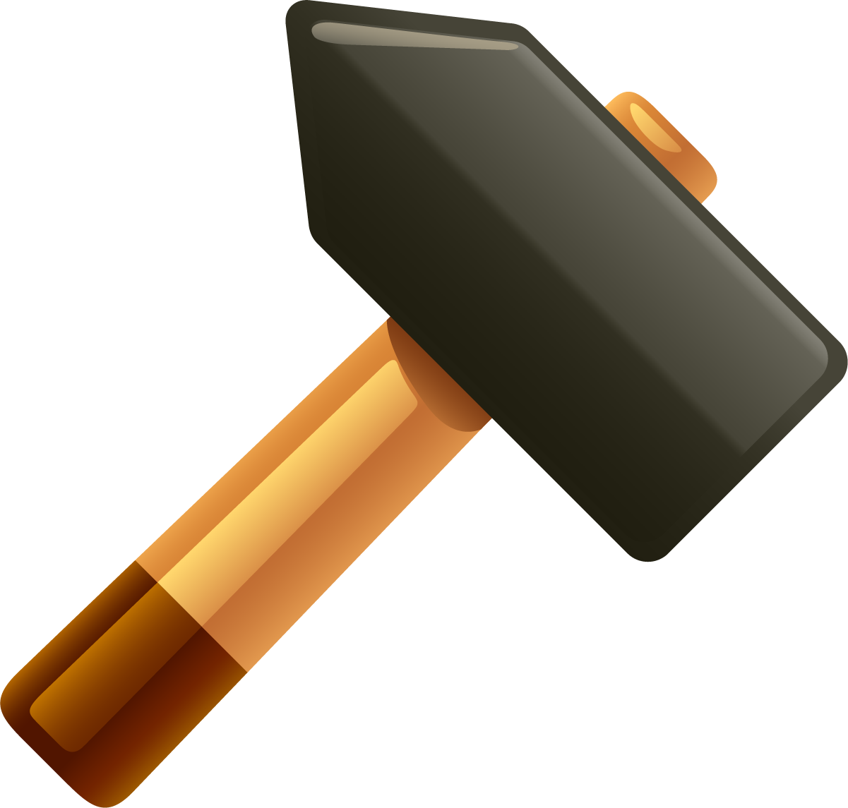 Hammer Cartoon Clipart