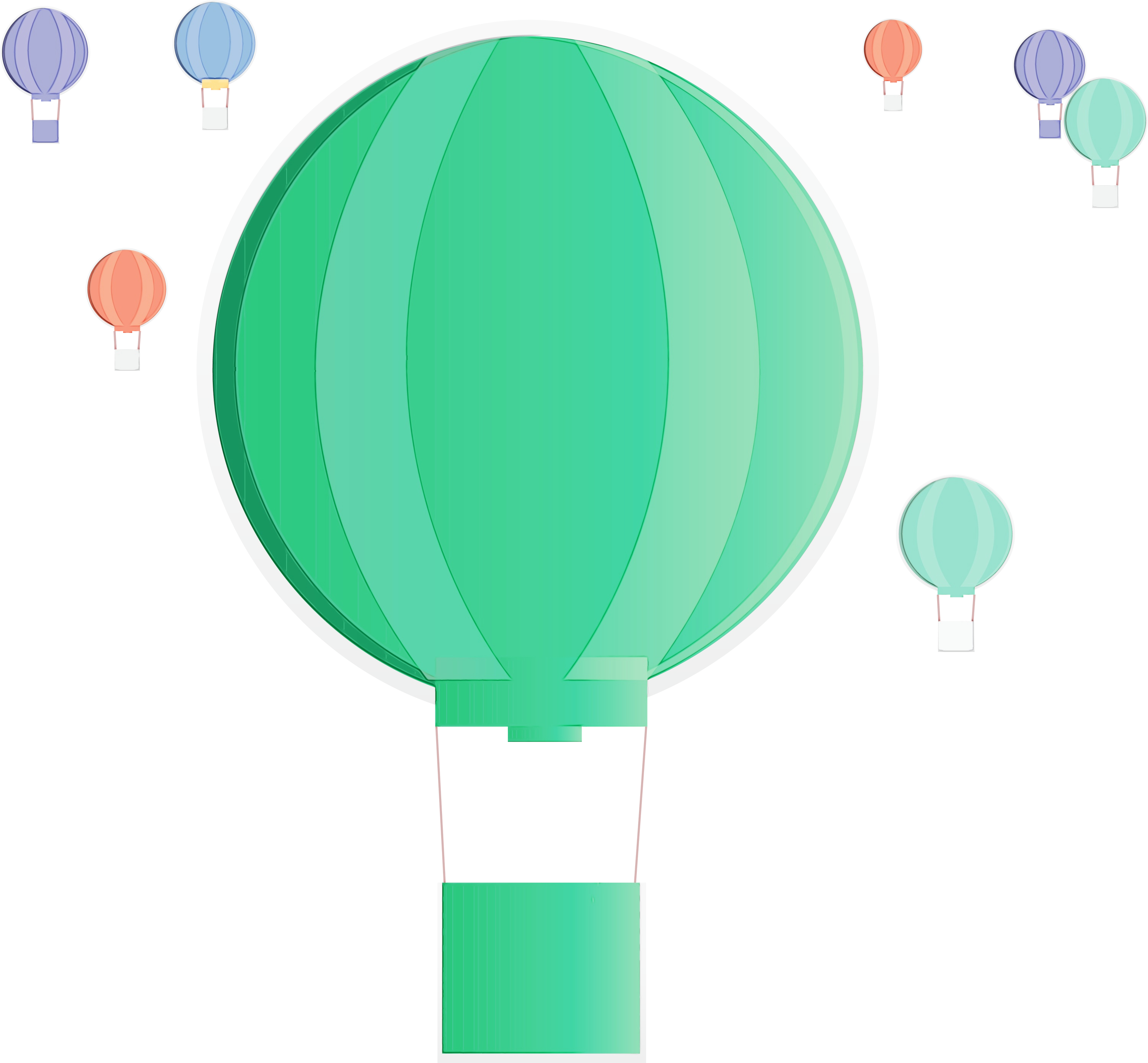 Hot air balloon Clipart