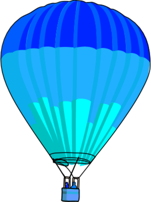 Hot Air Balloon Cartoon Clipart