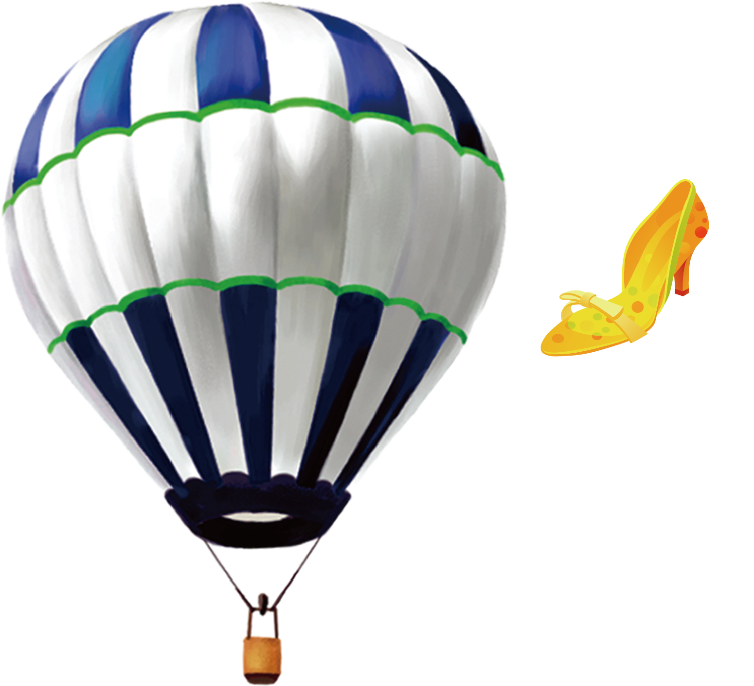 Hot Air Balloon Cartoon Clipart