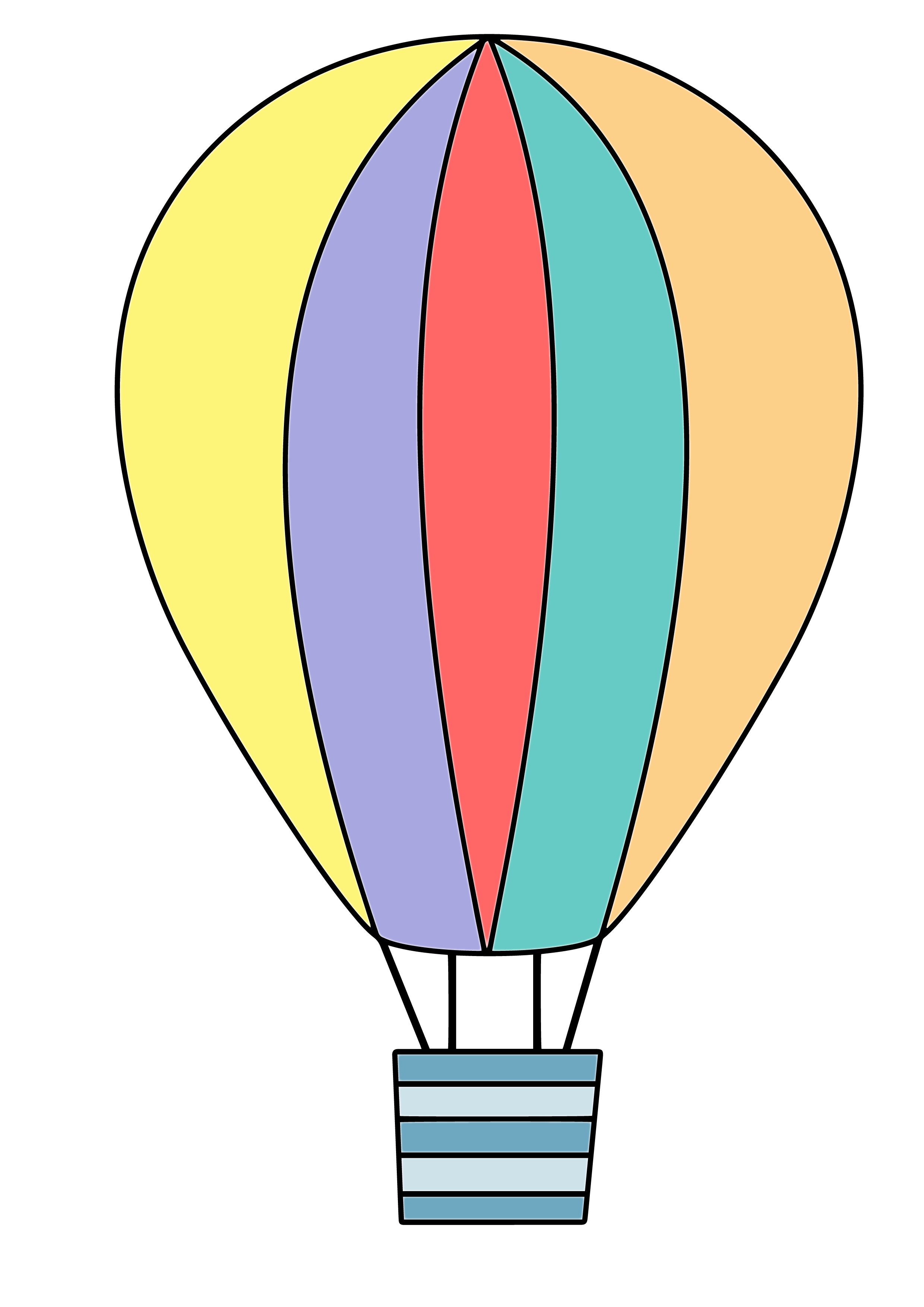 Hot Air Balloon Clipart