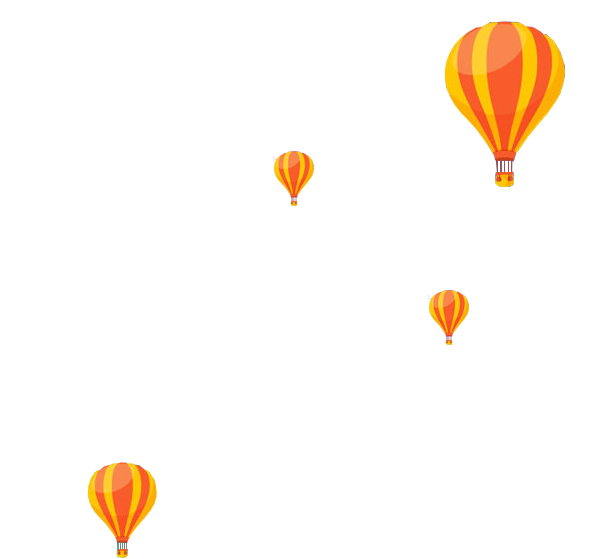 Hot Air Balloon Cartoon Clipart