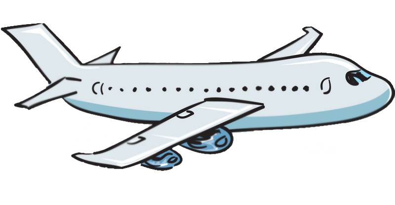 Airplane Drawing Clipart