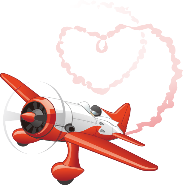 Airplane Silhouette Clipart