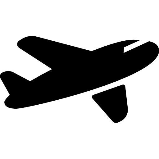 Airplane Silhouette Clipart