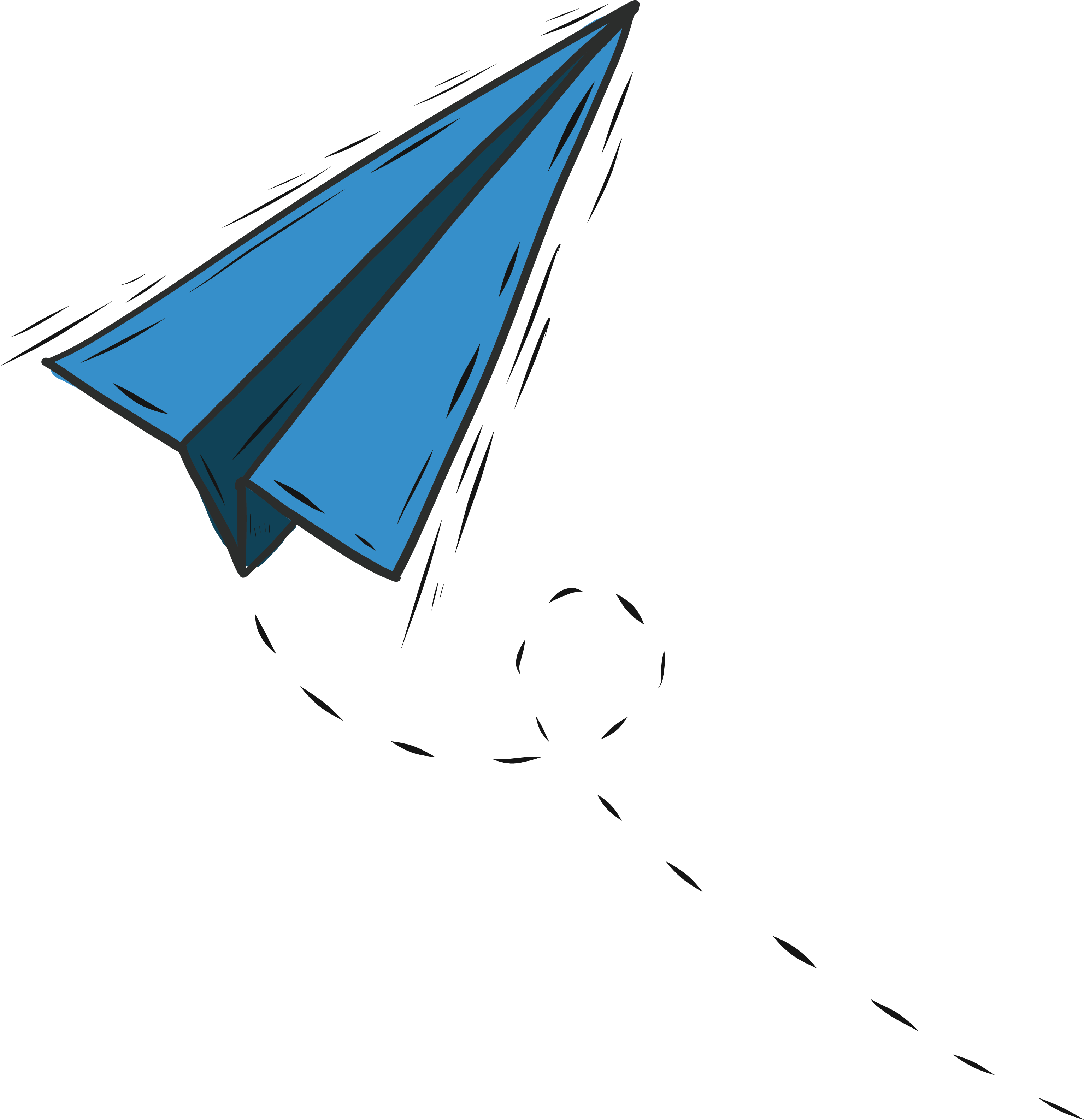 Paper Airplane Clipart