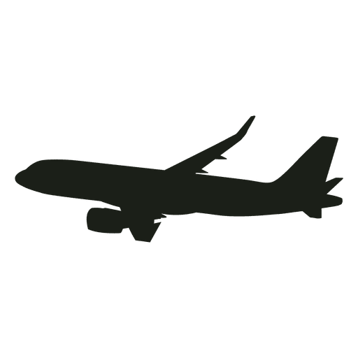 Airplane Silhouette Clipart