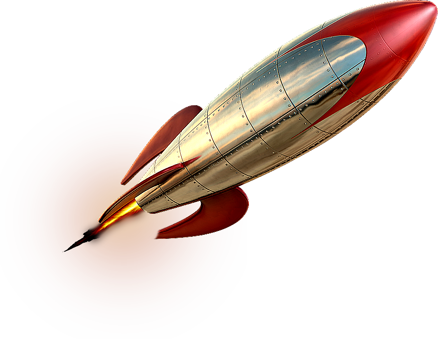 Cartoon Rocket Clipart