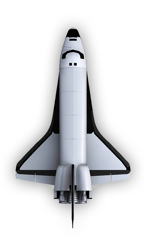 Space Shuttle Background Clipart