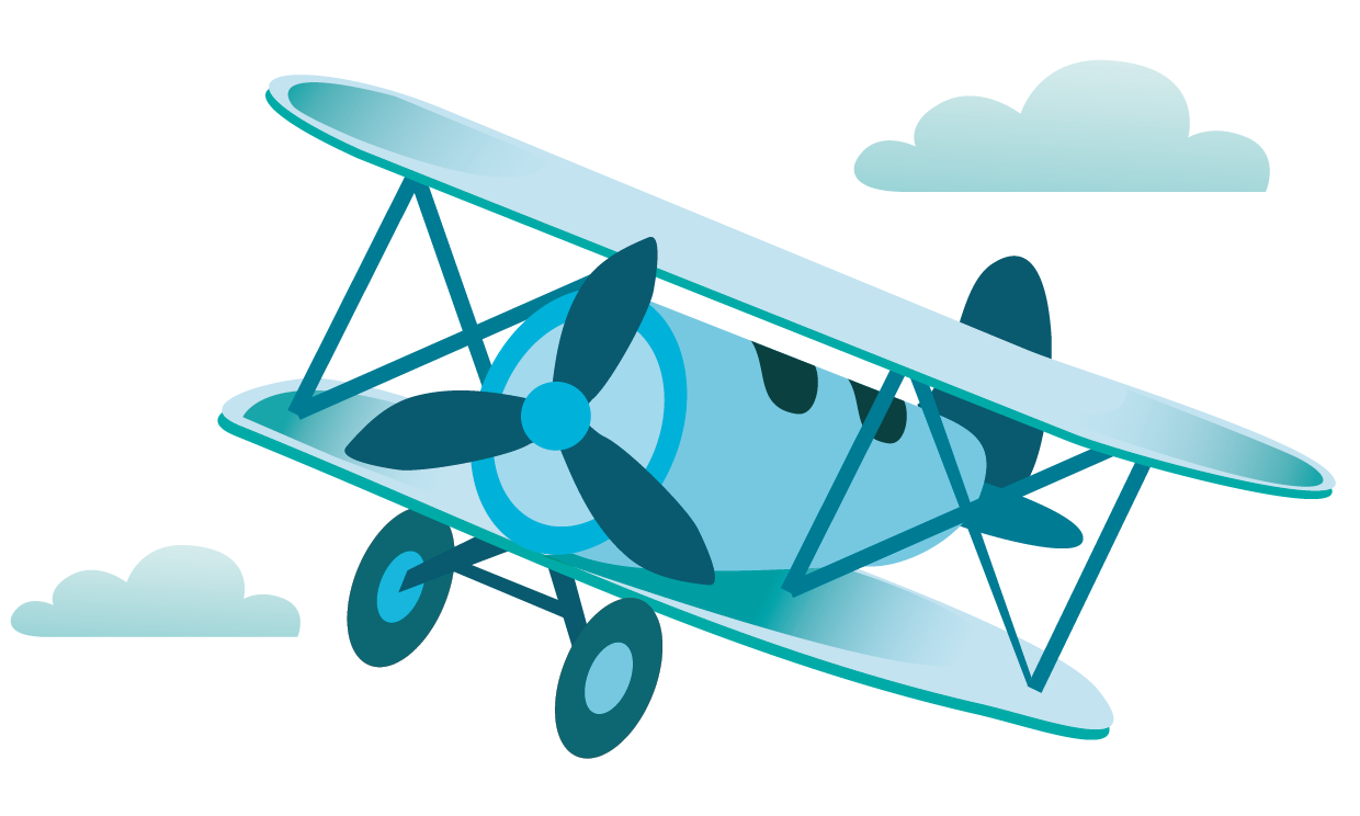 Airplane Drawing Clipart