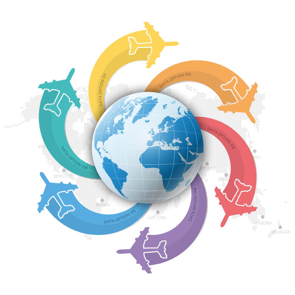 Travel Template Clipart