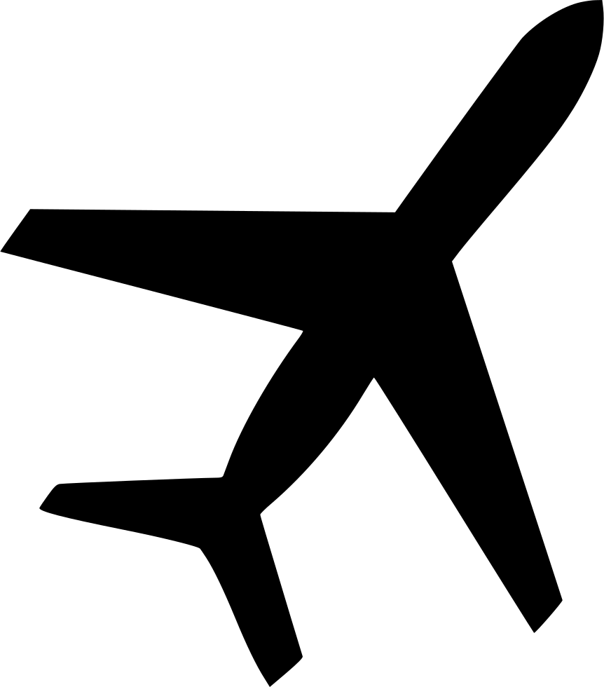 Airplane Silhouette Clipart