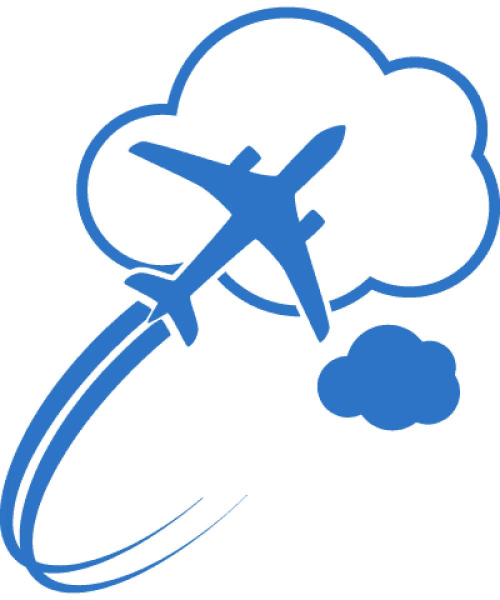 Airplane Silhouette Clipart