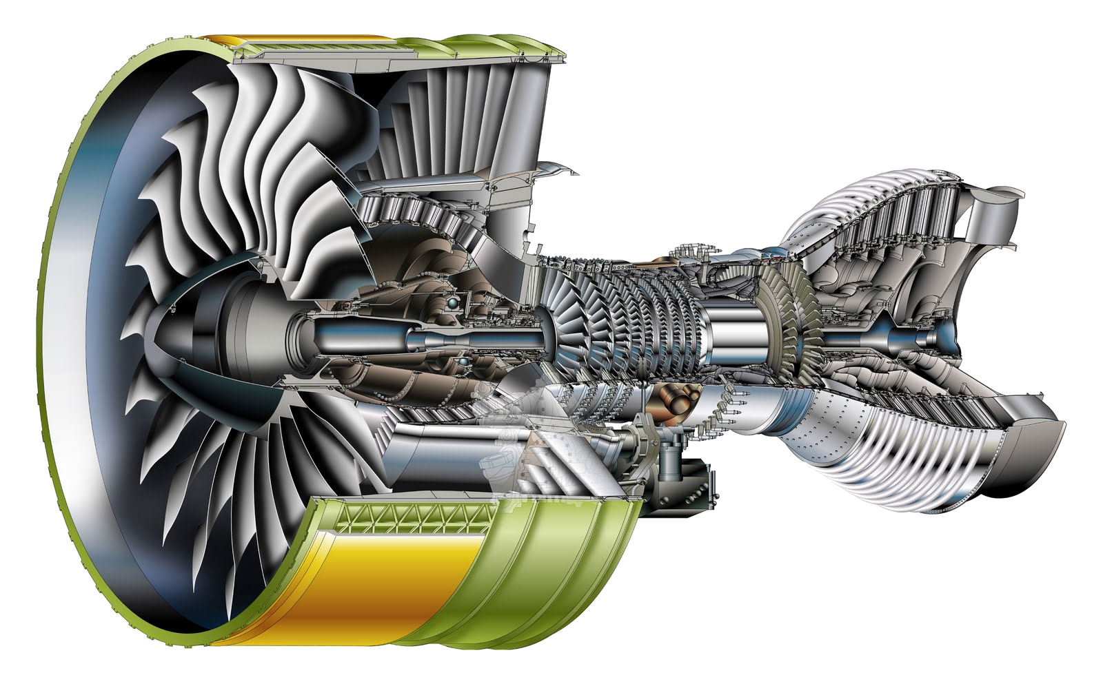 Airbus A380 Engine Clipart