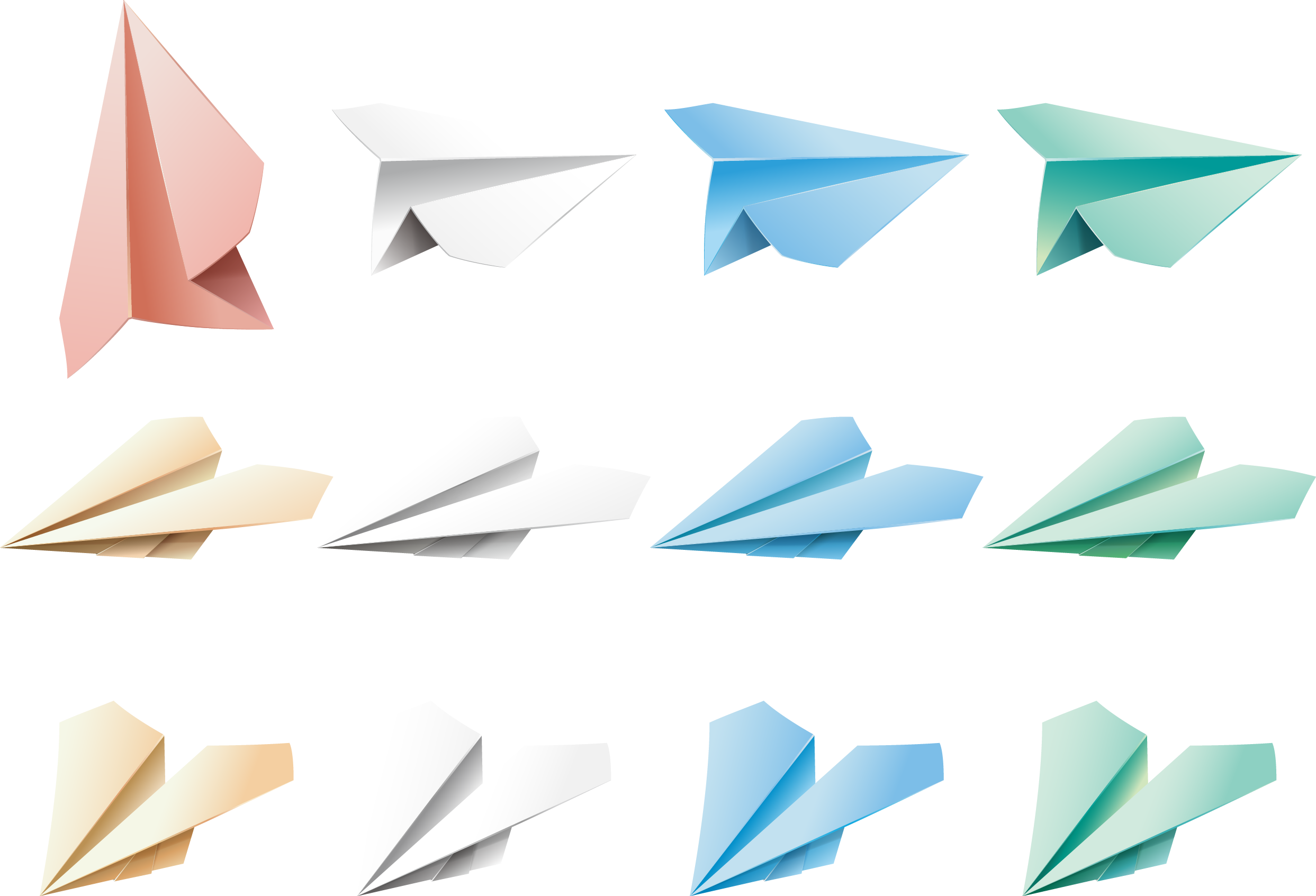 Paper Airplane Clipart