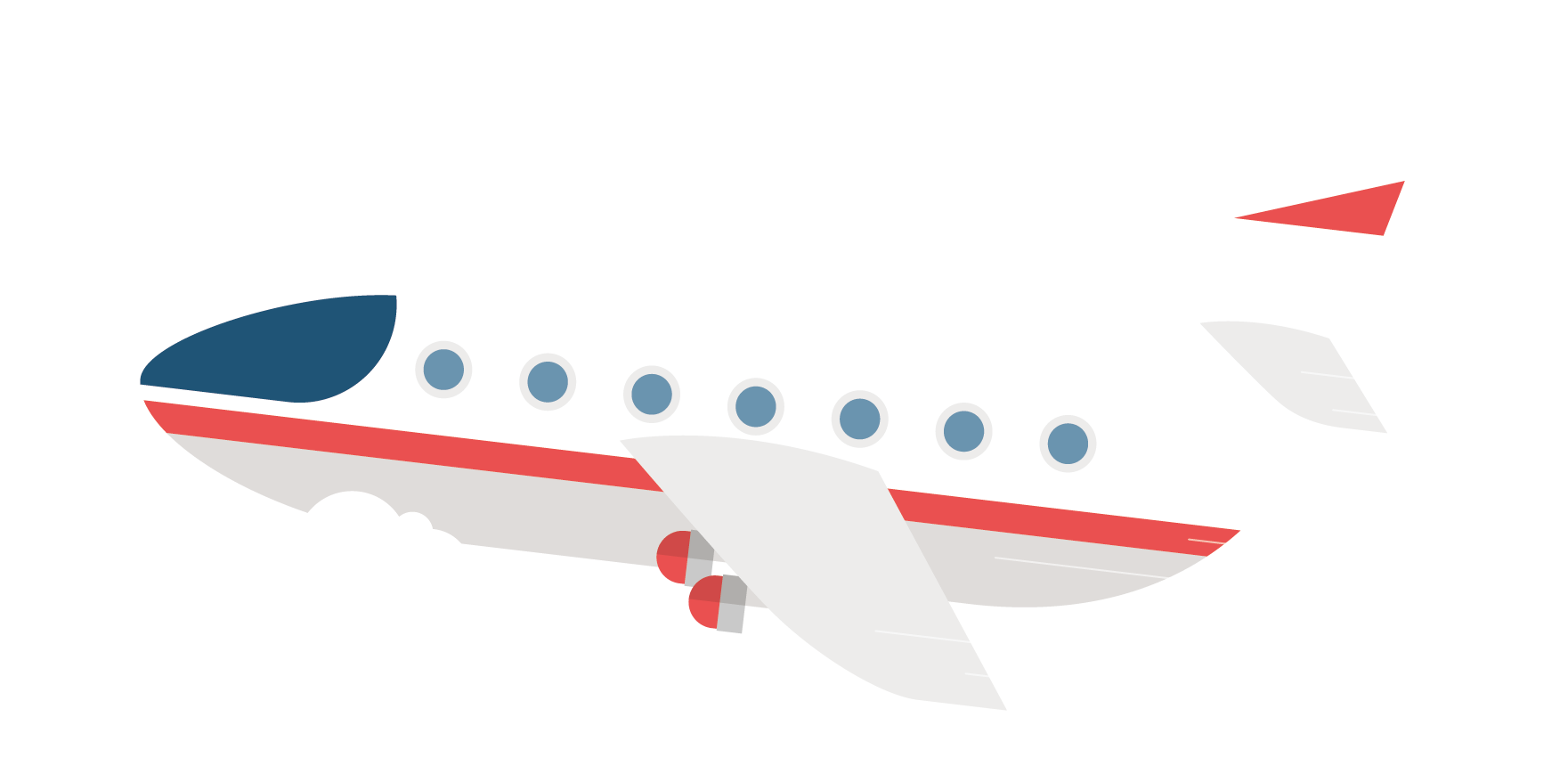 Airplane Logo Clipart