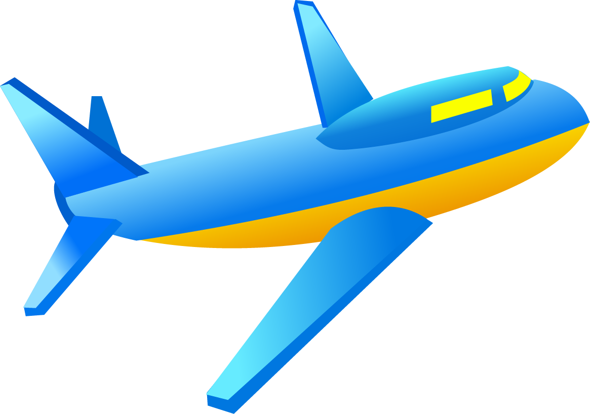 Travel Blue Background Clipart