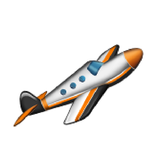 Airplane Emoji Clipart