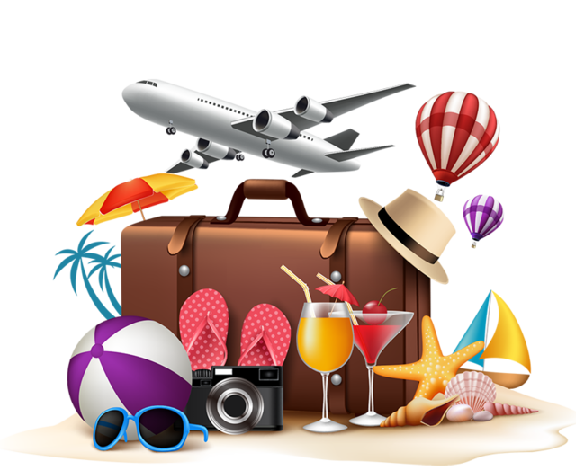 Travel Summer Beach Clipart