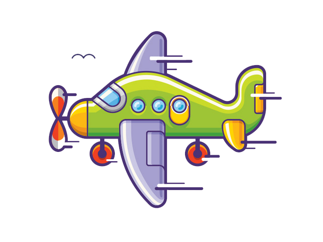Airplane Logo Clipart