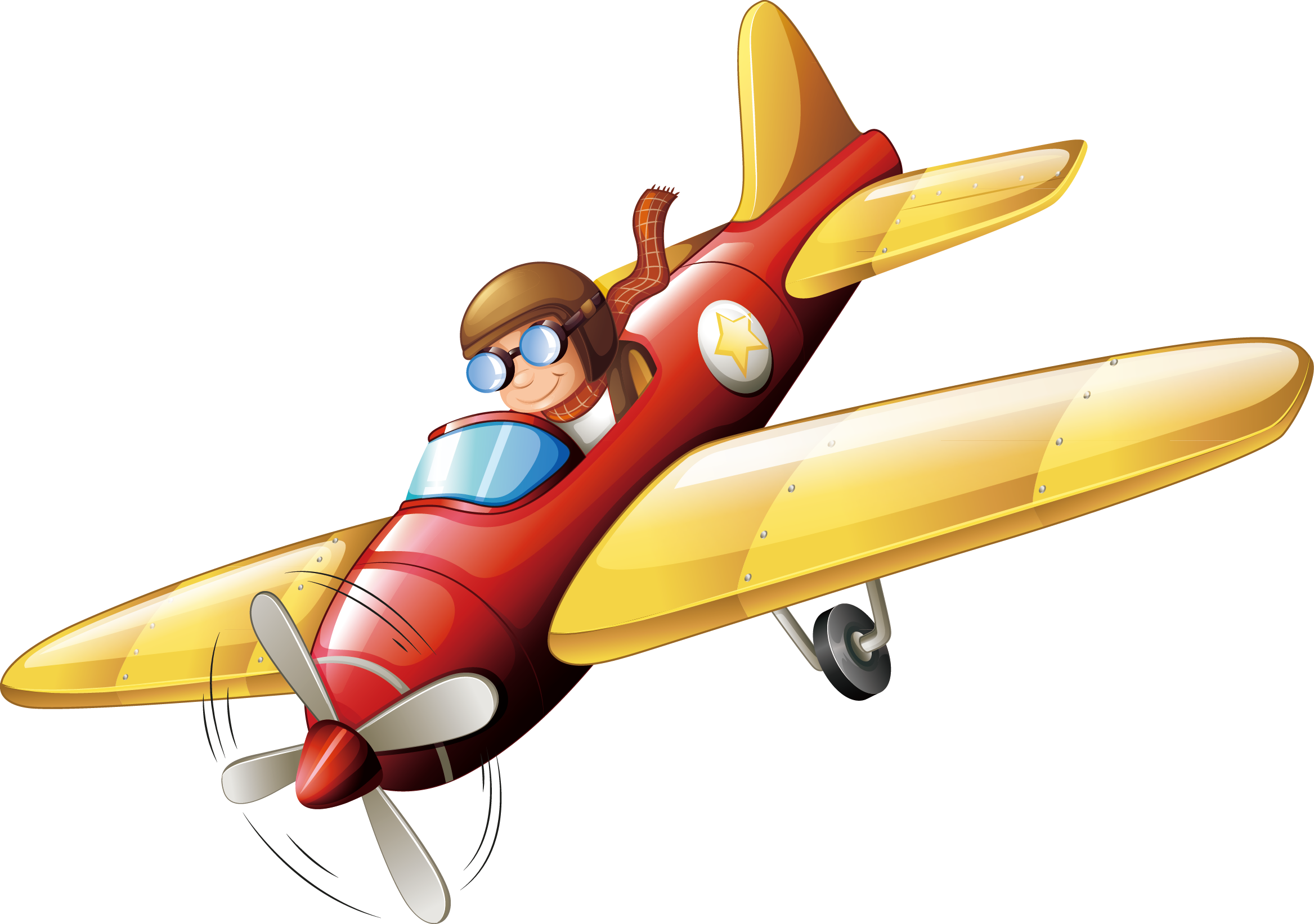 Cartoon Airplane Clipart