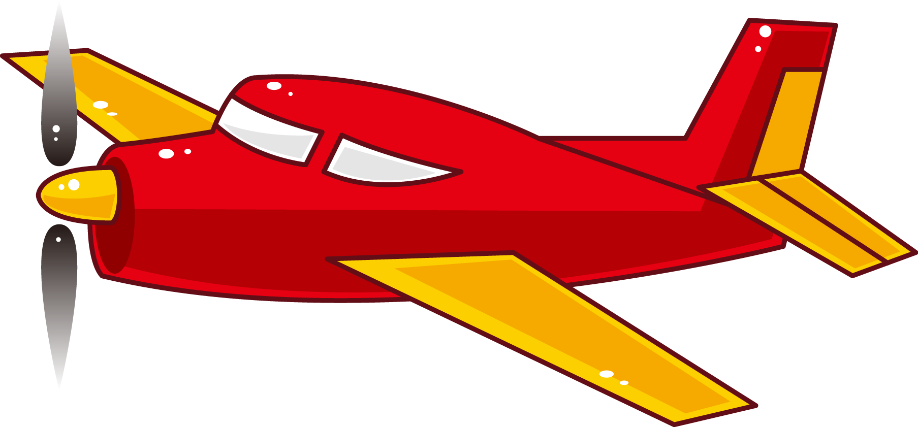 Airplane Logo Clipart
