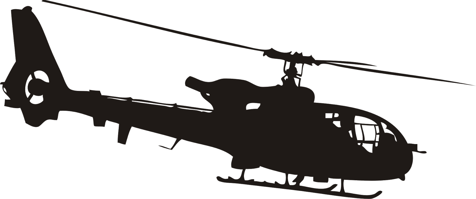 Airplane Silhouette Clipart