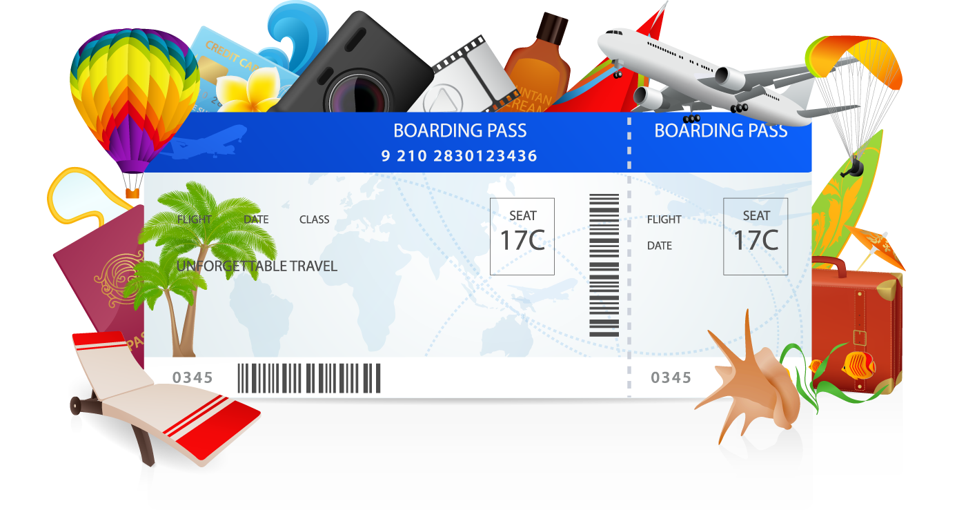 Travel Template Clipart