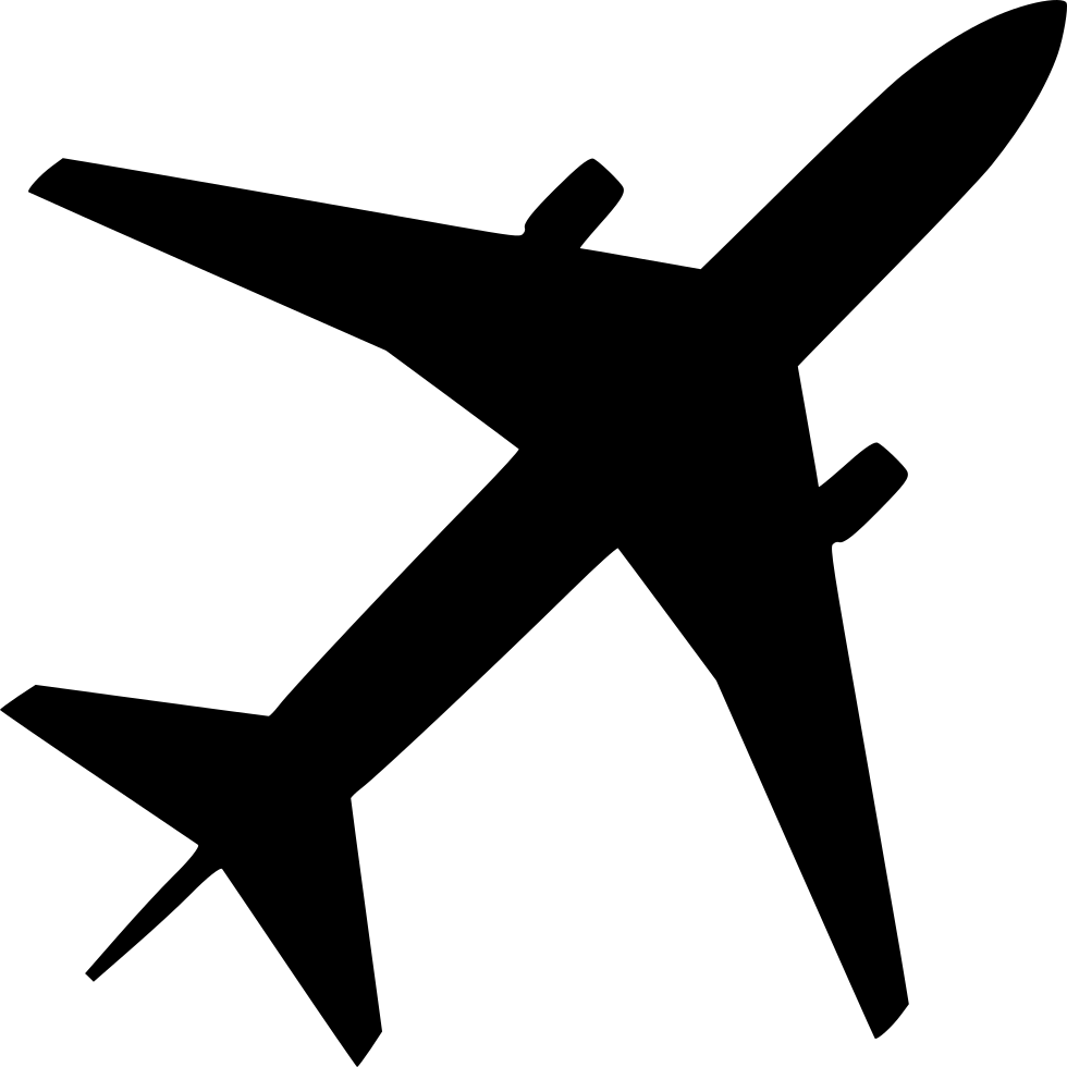 Airplane Silhouette Clipart