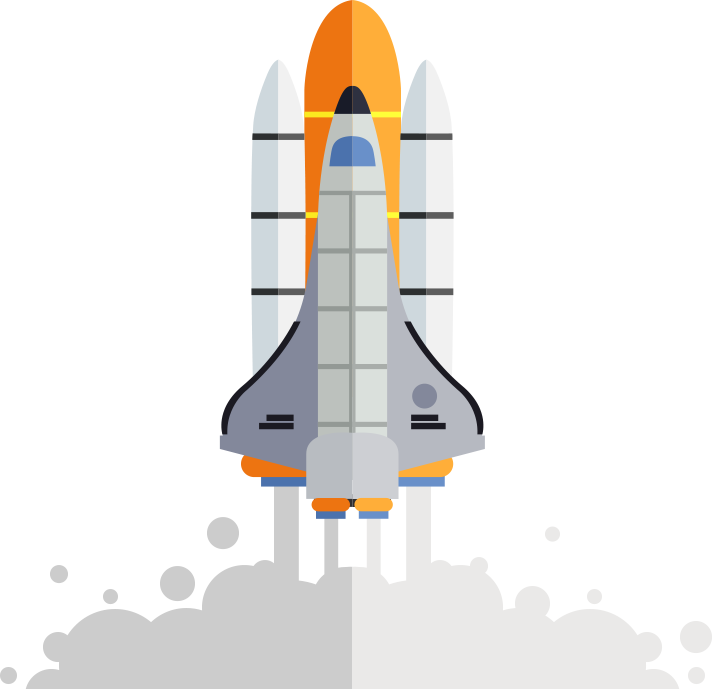 Space Shuttle Background Clipart