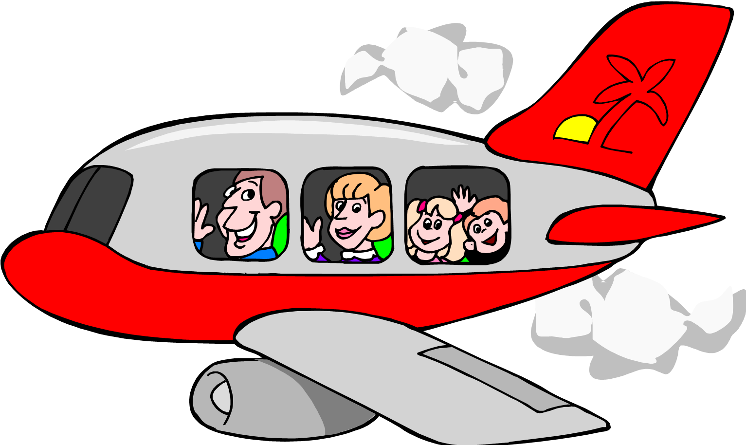 Airplane Drawing Clipart