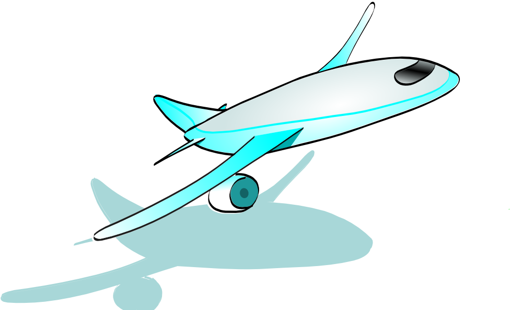 Airplane Cartoon Clipart