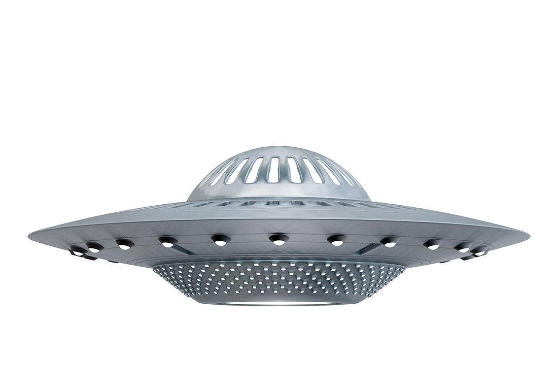 Unidentified Flying Object Lighting Clipart