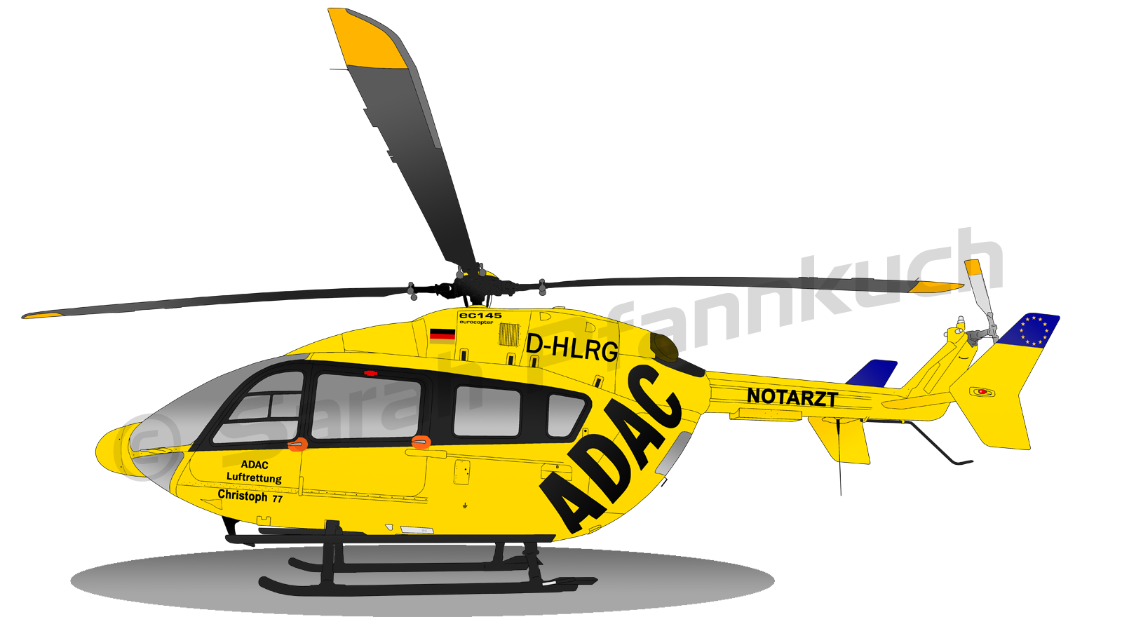 Helicopter Cartoon Clipart