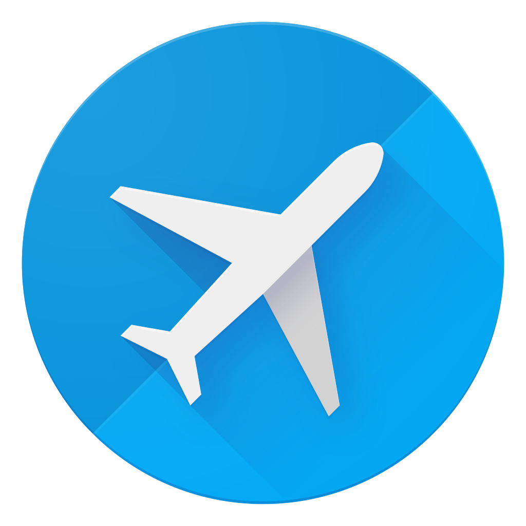Travel Blue Background Clipart