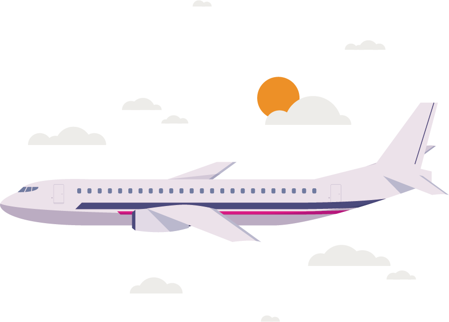 Travel Sky Clipart